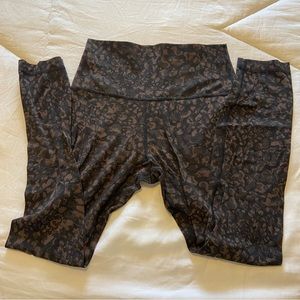 Lululemon Align High-Rise Pant 25” - Brown Cheetah